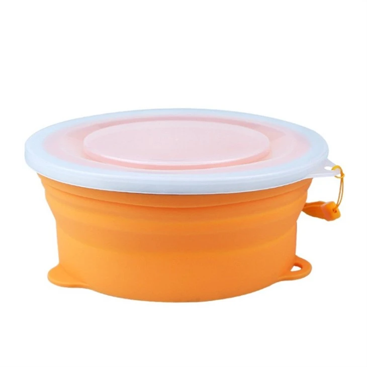 Silicone Collapsible Bowl With Lid