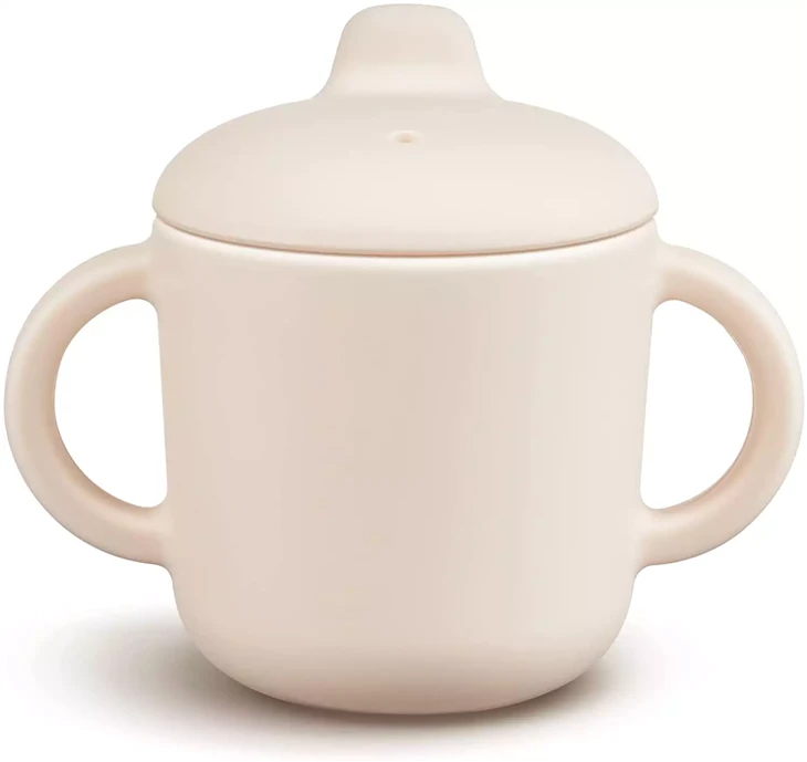 Silicone Sippy Training Cup With Handle