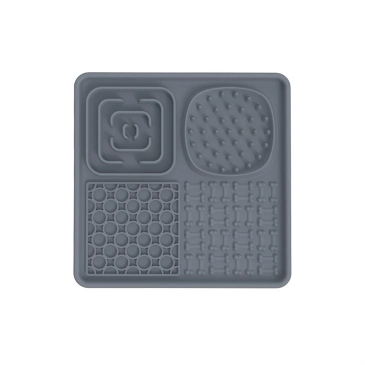 lick mat grey